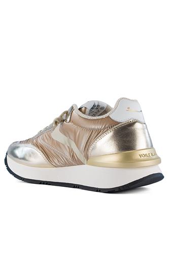 Qwark Easy SF Platinum Nylon Laminated Leather White