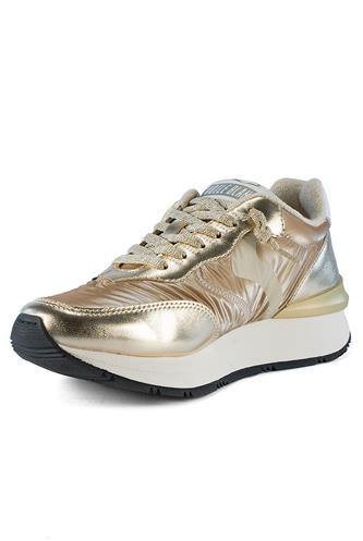 Qwark Easy SF Platinum Nylon Laminated Leather White