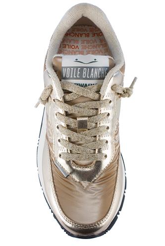 Qwark Easy SF Platinum Nylon Laminated Leather White
