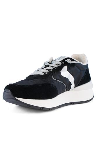 Qwark Easy SF Black Nylon Suede Silver Laminate