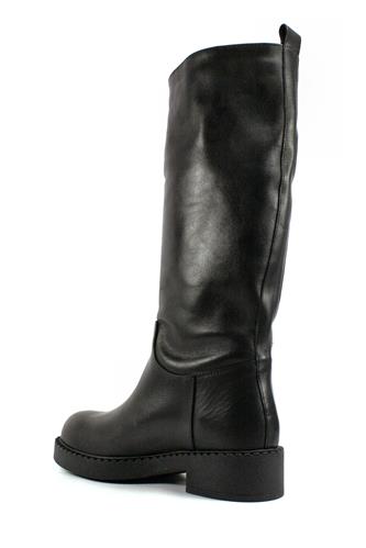 High Boot Black Soft Leather