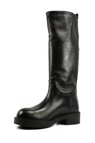 High Boot Black Soft Leather