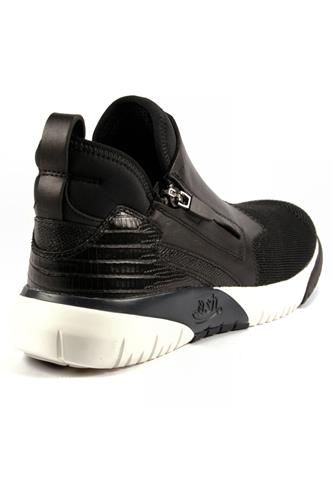 Shu Tejus Nappa Neoprene Black White