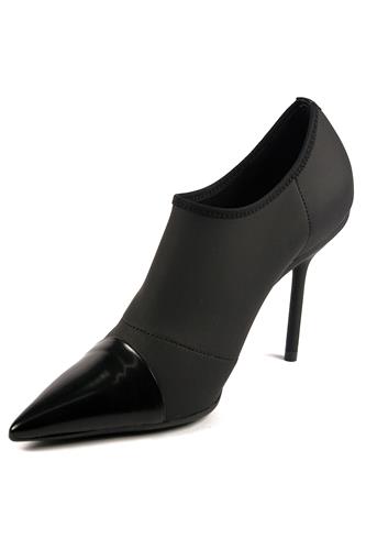 Ankle Boots Black Smart Gum Stretch