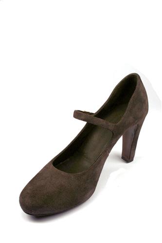 Shoes Dark Brown Oiled Suede