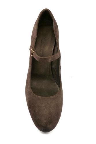 Shoes Dark Brown Oiled Suede