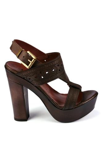 FIORIFRANCESIEthnic Sandal Dark Brown