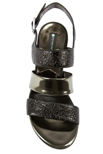 Sandal Black Ferrer Grey Gunmetal