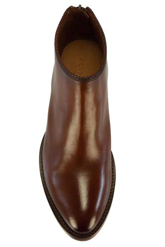 Low Boots Brown Leather