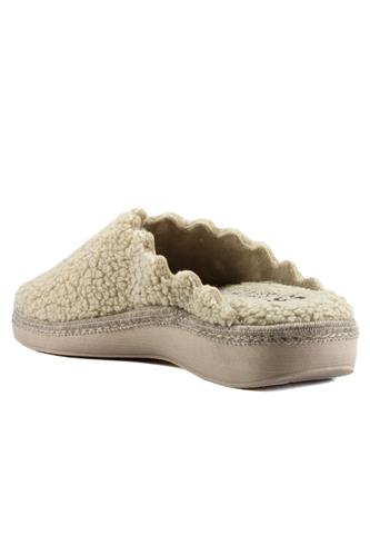 Slipper Beige Wool