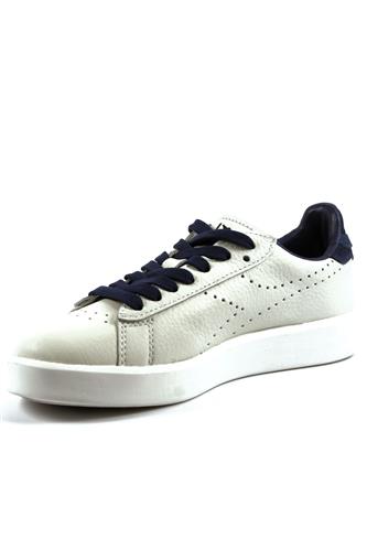 Game Saltire Navy White Leather