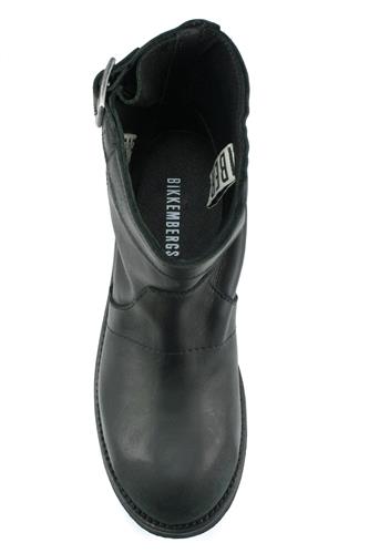 Biker Basso Pelle Used Nera