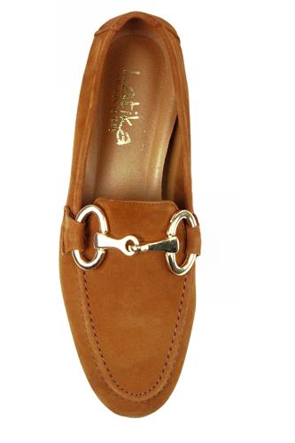Moccasin Brown Soft Suede