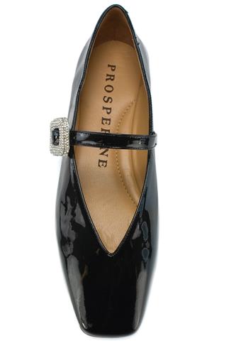 Ballerina Black Patent Leather Fashion Accessory