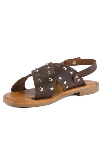 Nab Brown Nabuk Studs