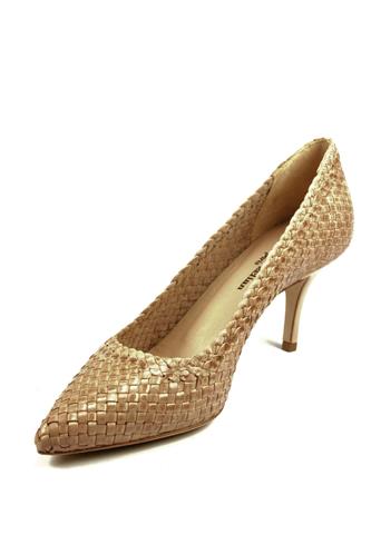 Decollete Beige Desert Wove Leather