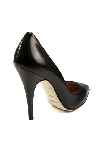 Decollete Black Nappa Leather