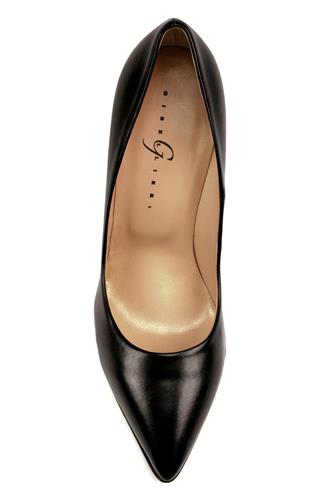 Decollete Black Nappa Leather