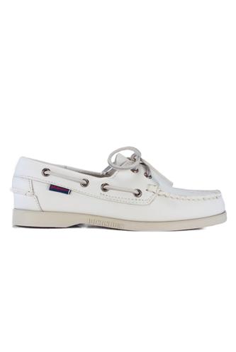 SEBAGODocksides Portland White Leather