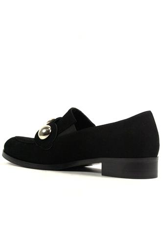 Mocassino Boule Camoscio Nero