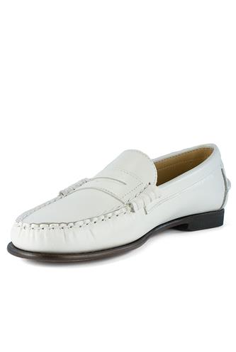 Danielle Pop Woman White Leather