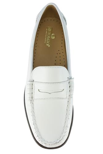 Danielle Pop Woman White Leather