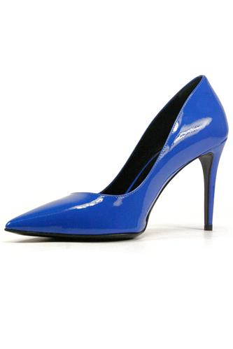 Decolletè Blue Cobalt Patent Leather