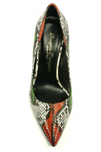 Decolletè Daiana Python