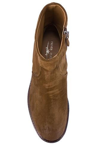 Beer Light Brown Velour Suede