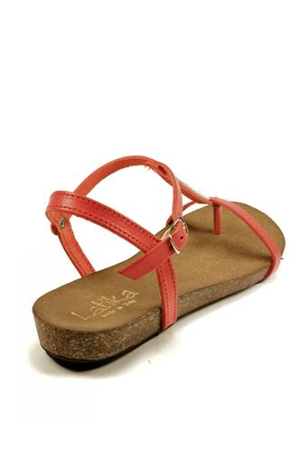 Sandal Coral Leather