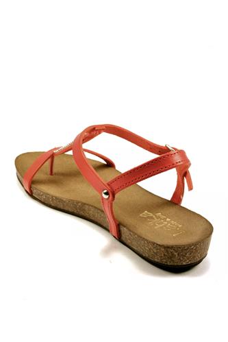 Sandal Coral Leather