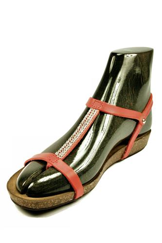 Sandal Coral Leather