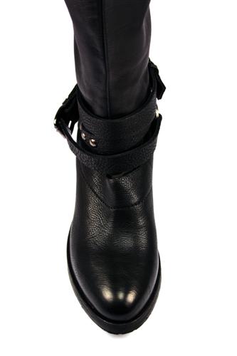 Boots Black Leather