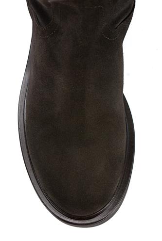 Azzurra Brown Suede Buckle