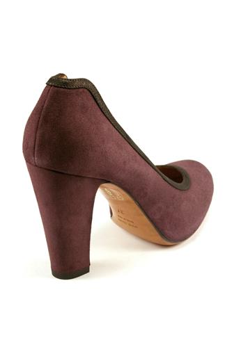 Decolletè Bordeaux Suede