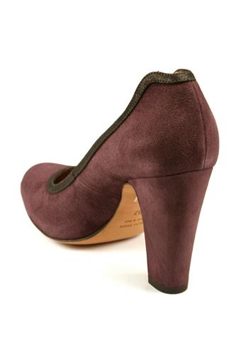 Decolletè Bordeaux Suede