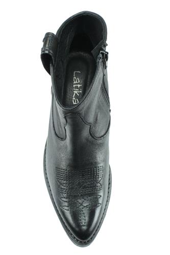 Camp Texan Boot Black Leather