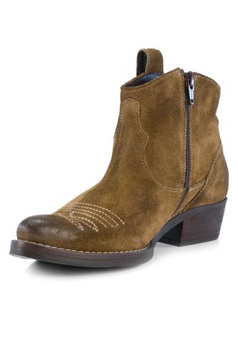 Camp Texan Sand Cigar Brown Aged Suede