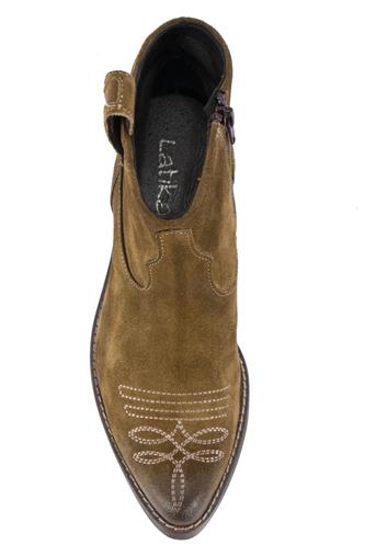 Camp Texan Sand Cigar Brown Aged Suede