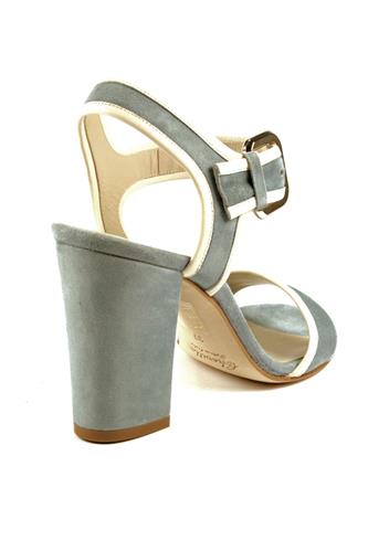 Carol Chalk Sky Blue Suede