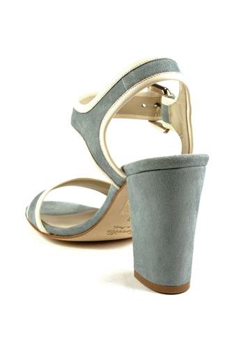 Carol Chalk Sky Blue Suede