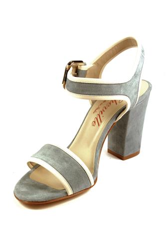 Carol Chalk Sky Blue Suede