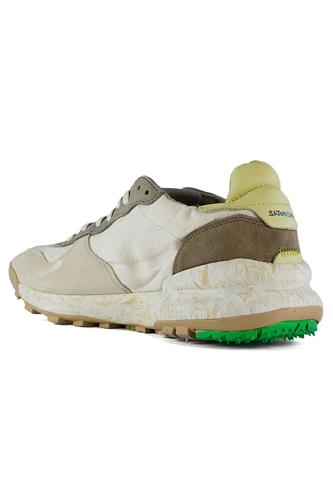 Chacrona Chantilly Cream Yellow Grey Linen Cotton