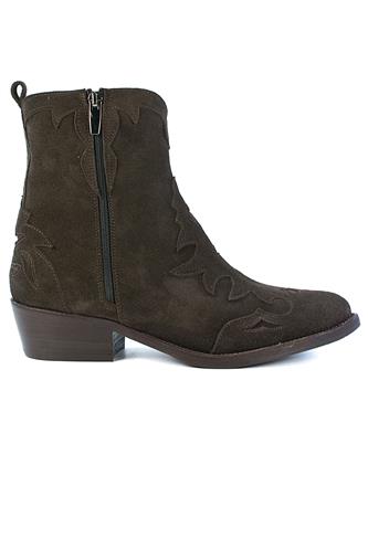 Texan Brown Velour Embroidery, DUCCIO DEL DUCA