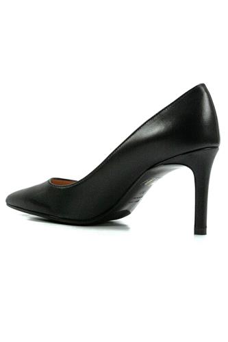 Decollete Black Calf Leather