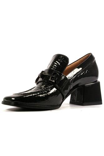 Moccasin Black Gelè Mousse Patent Leather