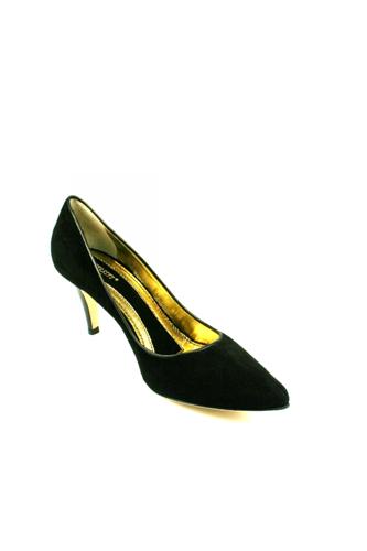 Flora Suede Black