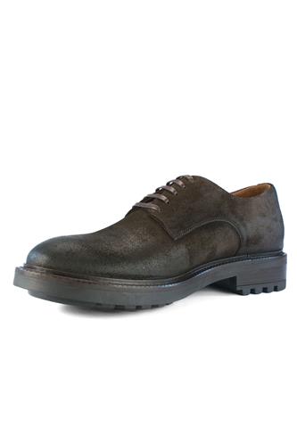 Derby Brown Aged Suede