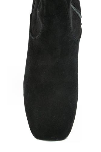 Hampshire Black Stretch Suede