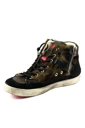 High Zip Horse Camouflage Black